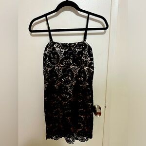 Forever 21 lace overlay cocktail dress